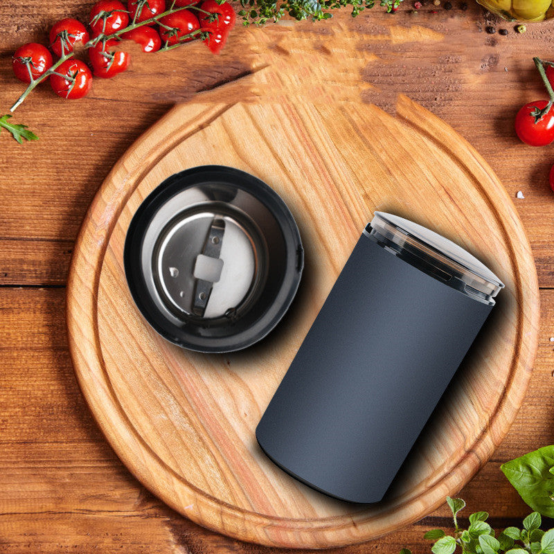 Electric Herb & Coffee Grinder – High-Speed Stainless Steel Blade for Spices, Herbs & Beans