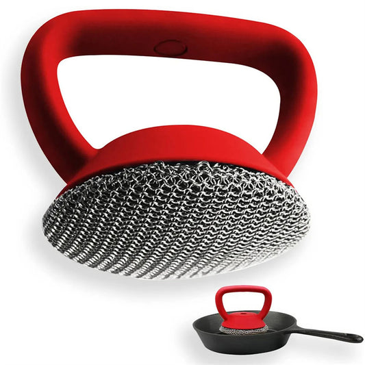 Stainless Steel Cast Iron Scrubber Brus