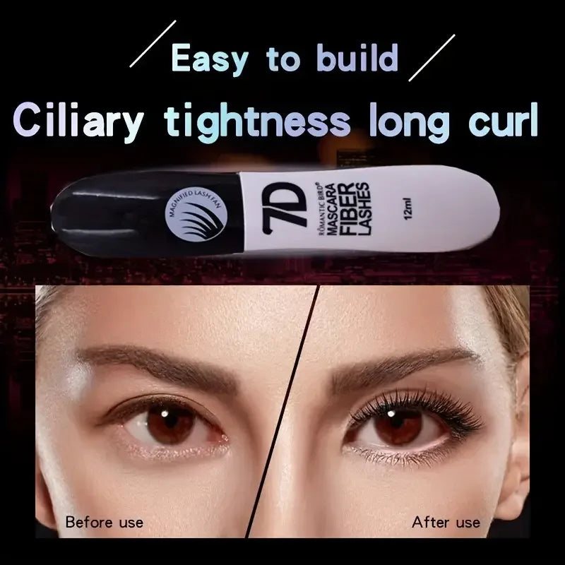 Fiber Mascara Set Waterproof Durable Curling Mascara Sweatproof