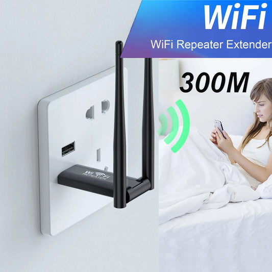 2.4G USB WiFi Signal Booster – Portable Wireless Extender
