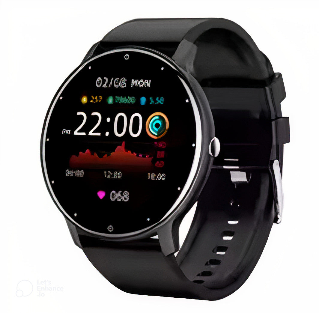 Smart Watch BW0223 – Full Touch Fitness Tracker with Heart Rate & Blood Pressure Monitor, Waterproof, iOS & Android Compatible